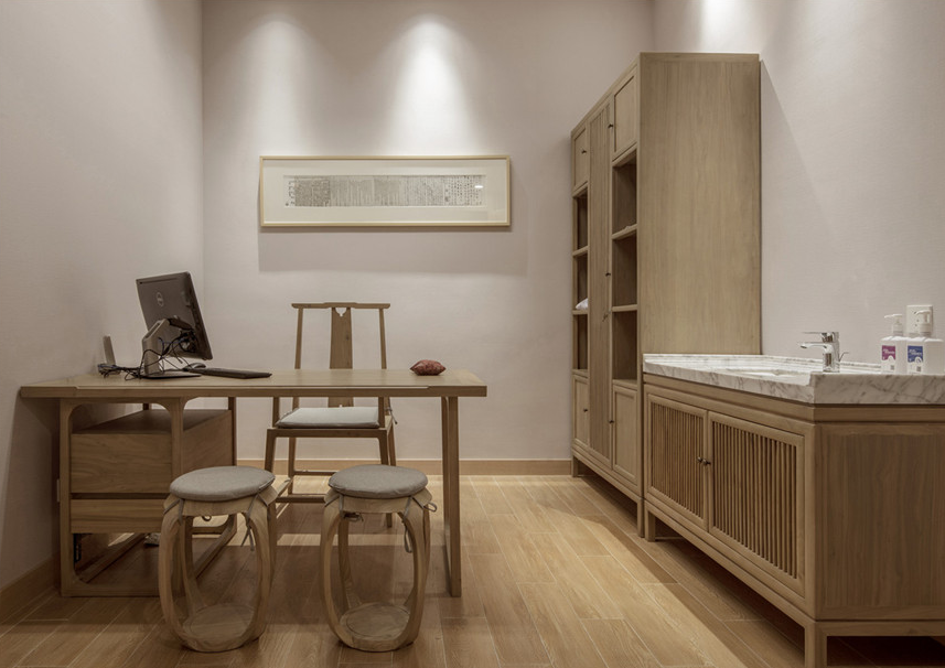 中醫(yī)桌、中醫(yī)椅、鼓凳